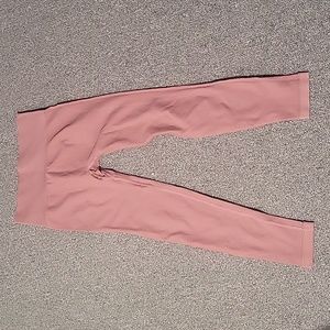 Salmon Colored Active Leggings Size M